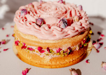 Our new Valentine’s Cake: A Persian-inspired love cake
