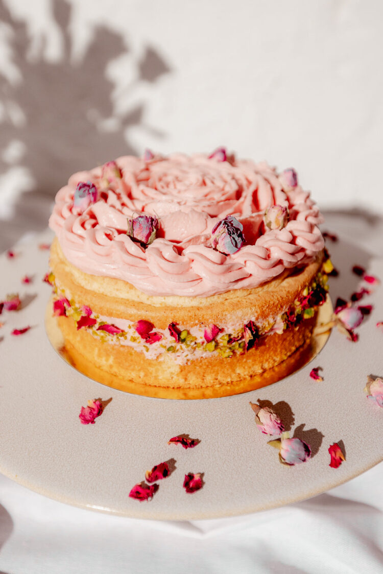 Our new Valentine’s Cake: A Persian-inspired love cake