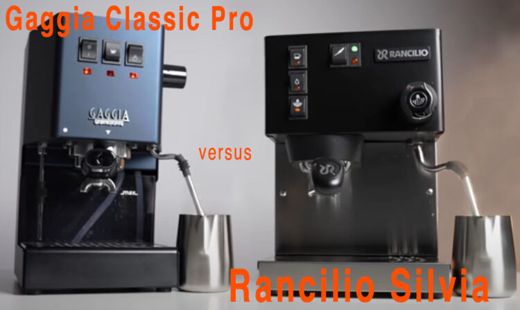 Rancilio Silvia vs Gaggia Traditional Professional