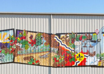 Farm to Cup to Mural