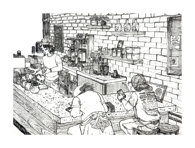 Highlighting Ladies in Espresso Design: Half Two