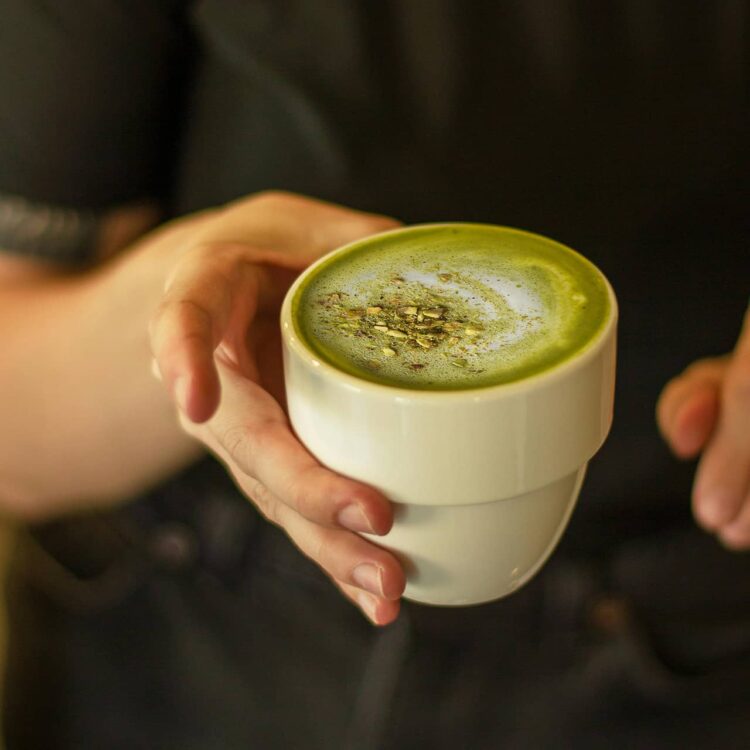 So inexperienced and contemporary: Pistachio latte